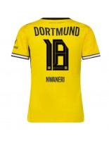 Borussia Dortmund Ethan Nwaneri #18 Domácí Dres pro Dámské 2026-27 Krátký Rukáv